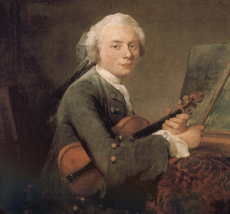 Jean Baptiste Simeon Chardin Helena Youth violin